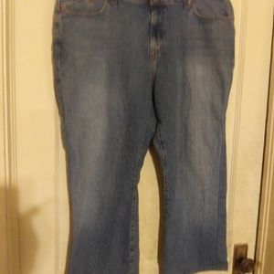 Used Size 20 Levi 515 Boot cut, inseam 25 1/2".
